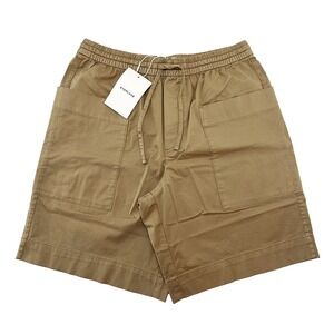 NWT • EVERLANE The Easy Cargo Organic Cotton Shorts • Small •‎ brown